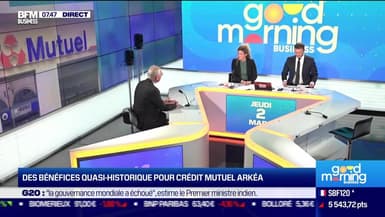 Julien Carmona (Crédit Mutuel Arkéa) : Les bénéfices du Crédit Mutuel Arkéa en léger recul en 2022 - 02/03