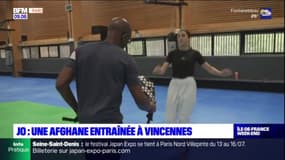 Paris: une athlète afghane s'entraîne à Vincennes en préparation des Jeux olympiques