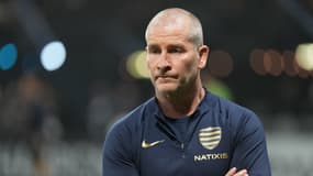 Stuart Lancaster lors de Racing 92-Stormers, le 18 janvier 2025
