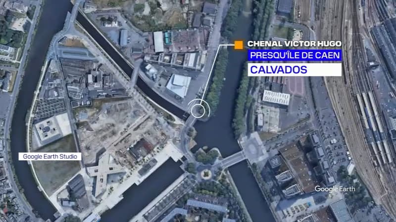 Le corps d'un sexagénaire découvert dans le chenal à Caen