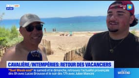 Intempéries de Cavalière: quelques touristes déjà de retour