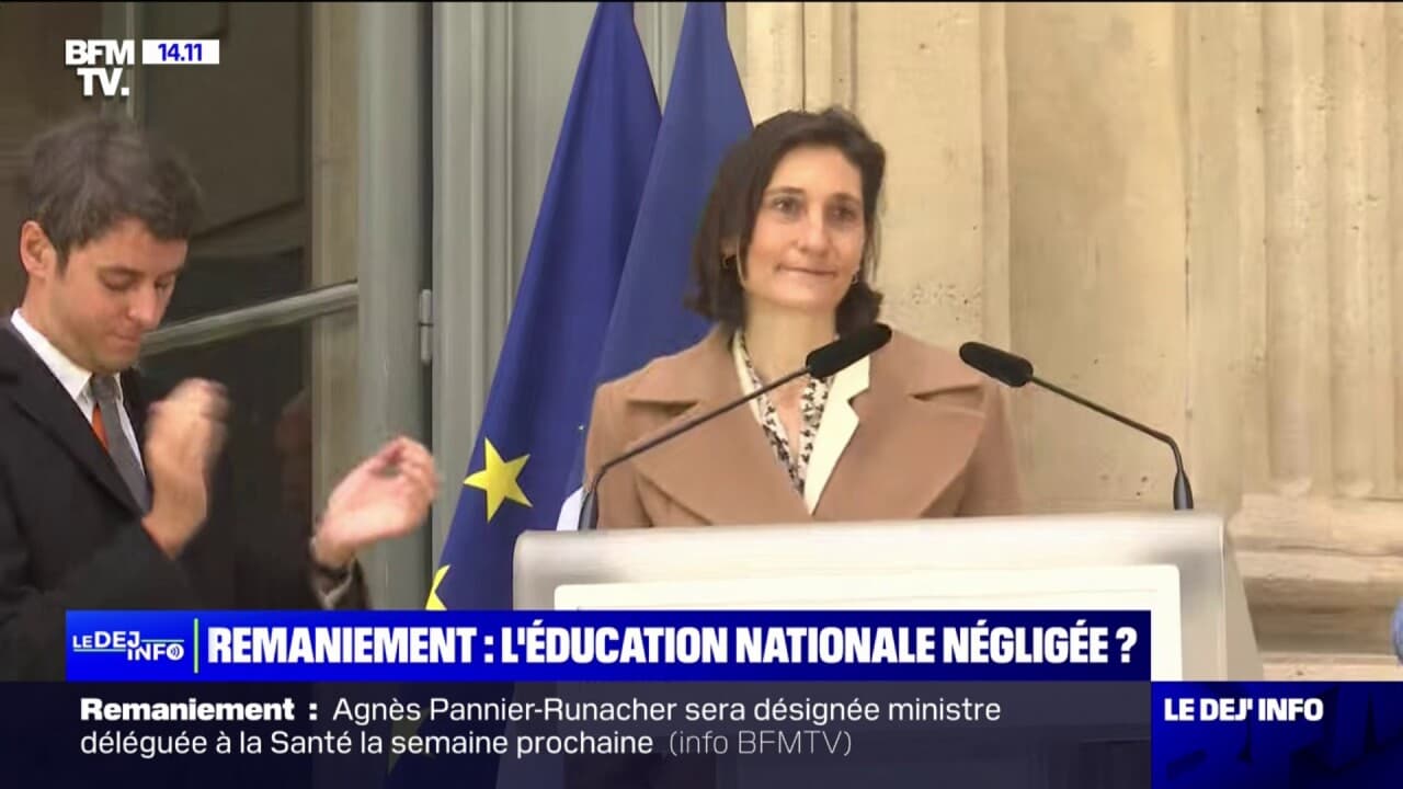 Amélie Oudéa-Castéra Nommée Ministre De L'Éducation Nationale Et Des ...