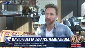 A 50 ans, David Guetta présente son 7ème album sur BFMTV