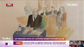 Les premiers mots d'E. Dupond-Moretti devant le CJR