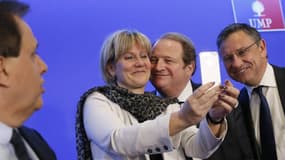 Nadine Morano et sa passion des selfies.