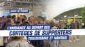 Coupe de France : au départ des cortèges de supporters Toulousains et Nantais
