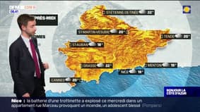 Météo Côte d’Azur: des nuages nombreux dans le ciel ce jeudi, jusqu'à 20°C à Cannes