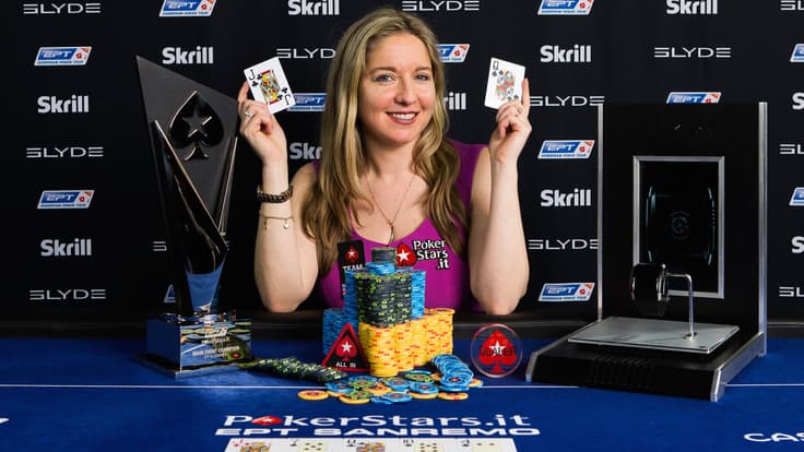 Vicky Coren, vainqueur de l'EPT San Remo