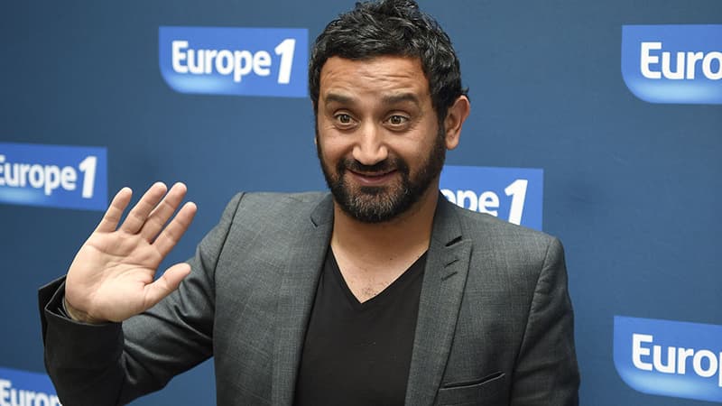 Cyril Hanouna dans les locaux d'Europe 1 en septembre 2014.