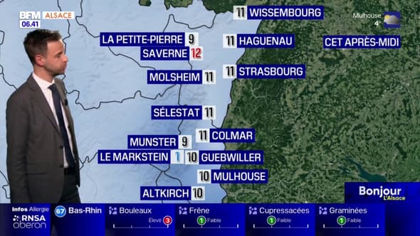 Météo Alsace: une journée très ensoleillée en Alsace ce mardi, 11°C à Strasbourg 