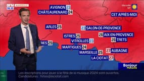 Météo Bouches-du-Rhône: un mardi ensoleillé malgré la présence de nuages, jusqu'à 25°C à Marseille