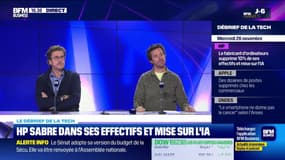 HP sabre dans ses effectifs et mise sur l'IA - 26/11