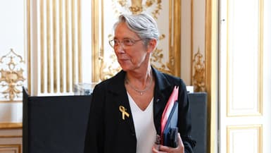 La Première ministre Élisabeth Borne le 25 septembre 2023 