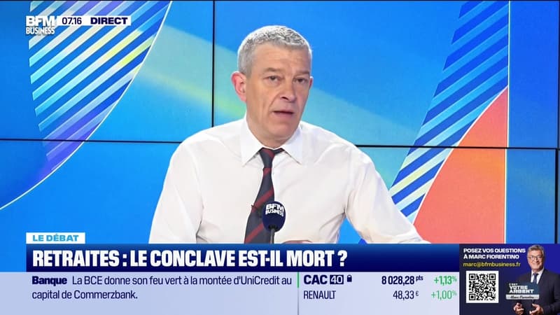 Nicolas Doze face à Jean-Marc Daniel : Retraites, le conclave est-il mort ? - 17/03