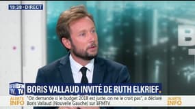 Boris Vallaud face à Ruth Elkrief