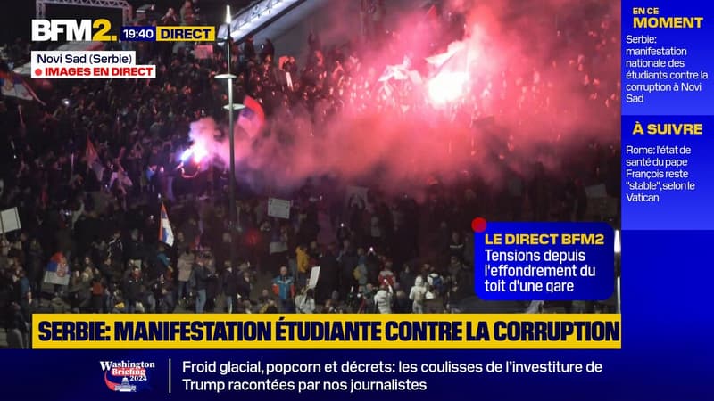 Serbie: nouvelle manifestation contre le gouvernement