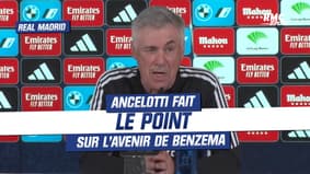 Real Madrid : Ancelotti fait le point sur l'avenir de Benzema 