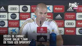 Décès de Chirac : Zidane salue "l'ami de tous les sportifs"