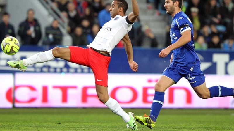 L'ouverture du score de Lucas n'a pas suffi au PSG pour s'imposer