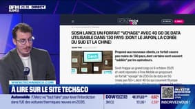 À lire sur le site Tech&Co : Sosh lance un forfait "voyage" avec 40 Go de data utilisable dans 130 pays (dont le Japon, la Corée du Sud et la Chine), par Sylvain Trinel - 09/10