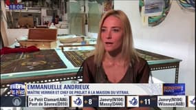 "La restauration des vitraux de Notre-Dame doit rester française" affirme Emmanuelle Andrieux, maître verrier