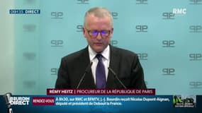 "Jamais le Parquet de Paris n'a eu à gérer un nombre aussi important de garde à vue" affirme le Procureur de la République de Paris 