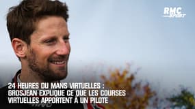 24 du Mans virtuelles : Grosjean explique ce que les courses virtuelles apportent à un pilote 