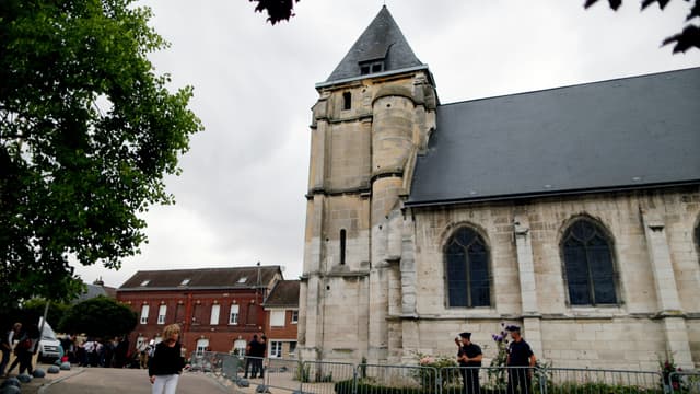 Le père Jacques Hamel a été tué dans l'église de Saint-Etienne-du-Rouvray.