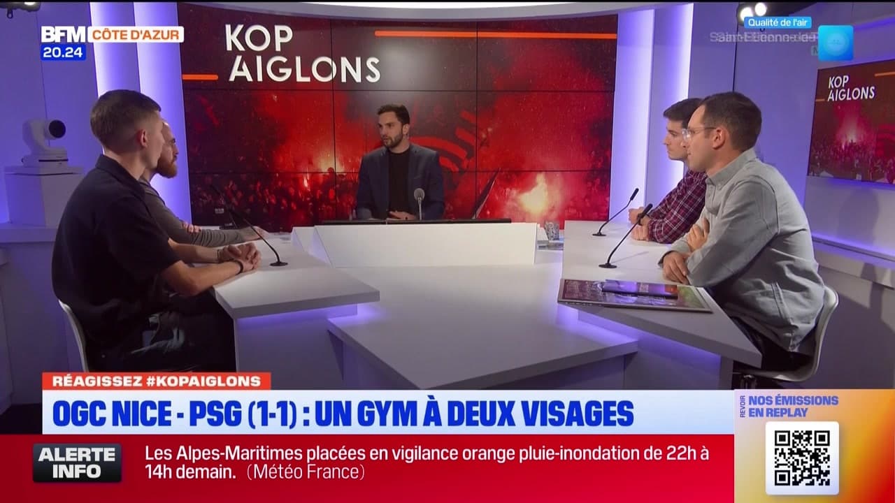 Kop Aiglons du lundi 7 octobre - OGC Nice - PSG : nul frustrant ou encourageant ? (1/1)