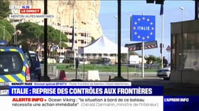 Frontière franco-italienne: les contrôles ont repris normalement