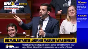 "Vous avez besoin d'un vrai chef, nous on l'a", lance Jean-Philippe Tanguy (RN) aux députés du NFP