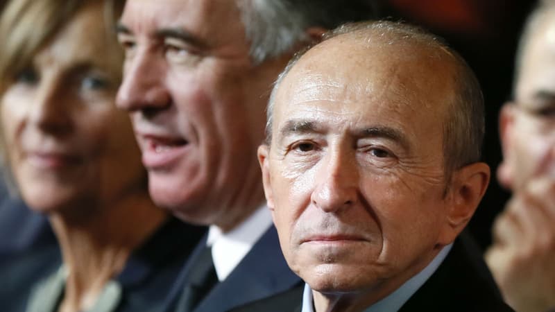 François Bayrou et Gérard Collomb.