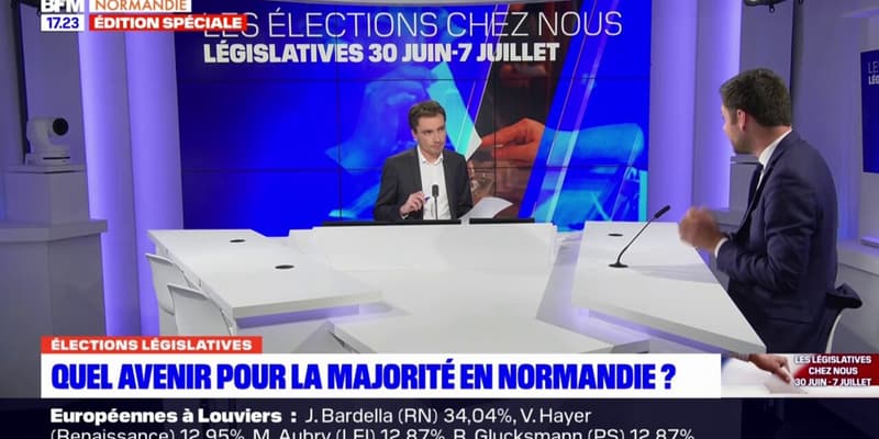 Législatives à Rouen: le député Damien Adam "consulte" avant de se représenter