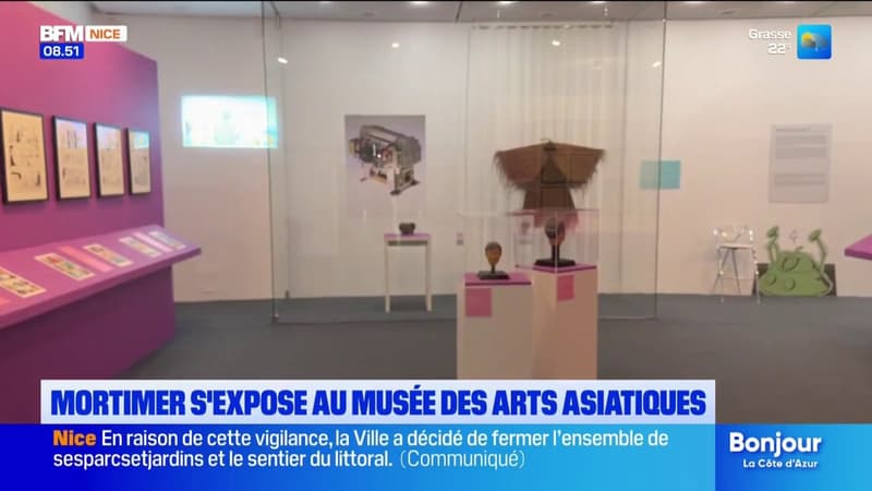 L'été chez nous : Mortimer s'expose au musée des arts asiatiques de Nice
