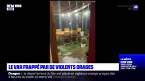 Le Var frappé par de violents orages