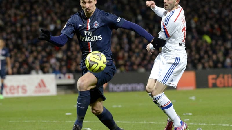 Zlatan Ibrahimovic et Christophe Jallet