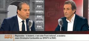 Jean-Christophe Cambadélis face à Jean-Jacques Bourdin en direct