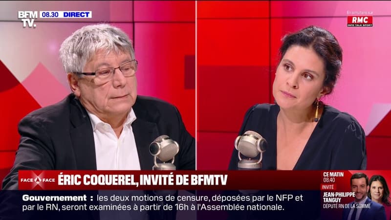 Censure: Éric Coquerel (LFI) estime que Michel Barnier était 