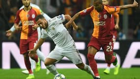 Eden Hazard (Real Madrid) face à Galatasaray
