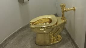 Les WC en or massif, œuvre de l'Italien Maurizio Cattelan, avaient été volés en 2019.