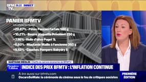 Indice des prix BFMTV - Les pâtes, le beurre et l'huile d'olive sont en forte hausse sur un mois