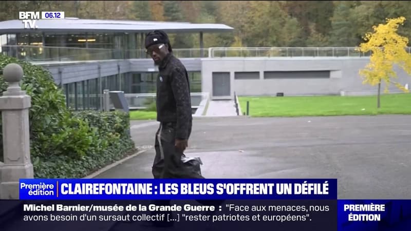 Comment l'arrivée des Bleus à Clairefontaine est devenue un véritable défilé de mode?