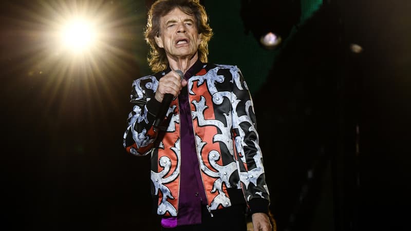 Mick Jagger sur scène à Marseille le 26 juin 2018 - 