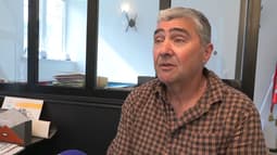 Dominique Garcia, le père de l'un des agents pénitentiaires tués lors de l'attaque du fourgon le 14 mai 2024.