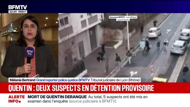 Mort de Quentin Deranque: deux suspects placés en détention provisoire