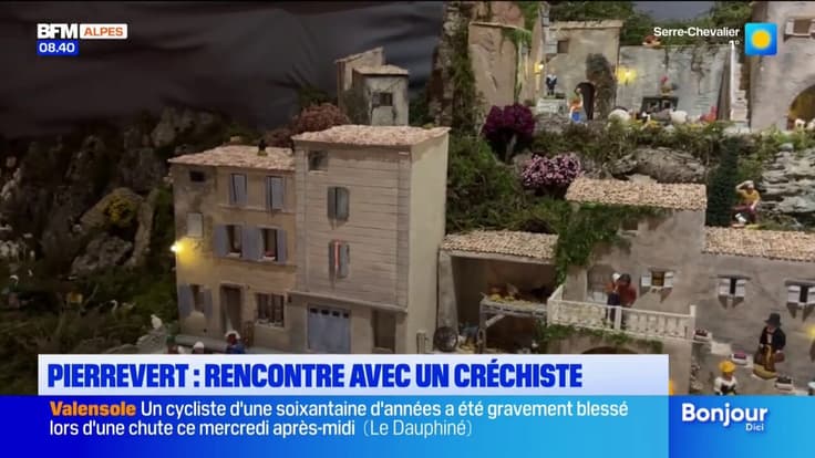 Pierrevert : rencontre avec un créchiste