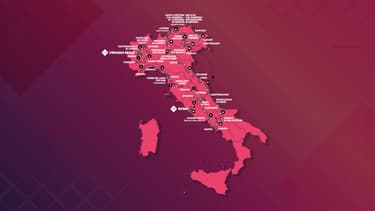 Le parcours complet du Tour d'Italie 2024