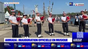 Rouen: l'Armada officiellement inaugurée