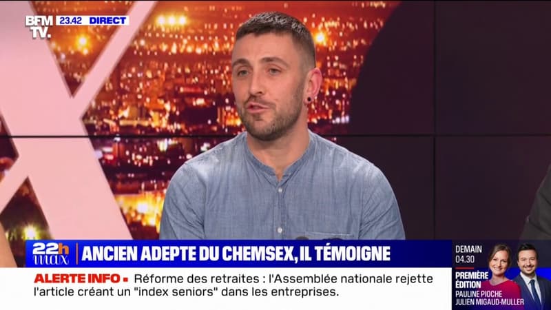 "Autour de moi, j'ai perdu des gens d''arrêts cardiaques'": ancien adepte du chemsex, Mathieu Ferhati témoigne