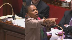 La ministre de la Justice, Christiane Taubira